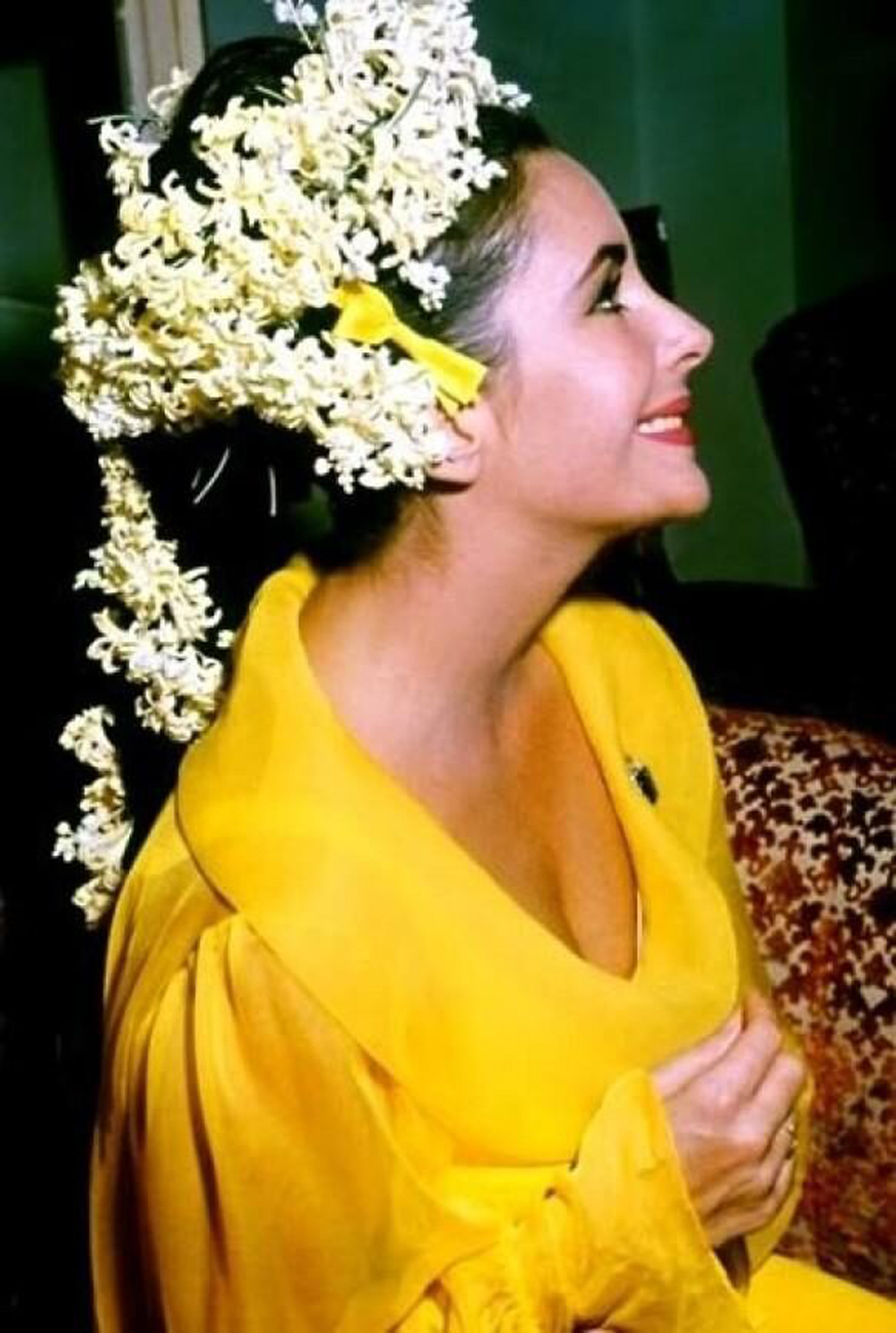 Elizabeth Taylor Honoring the Anniversary of Elizabeth and