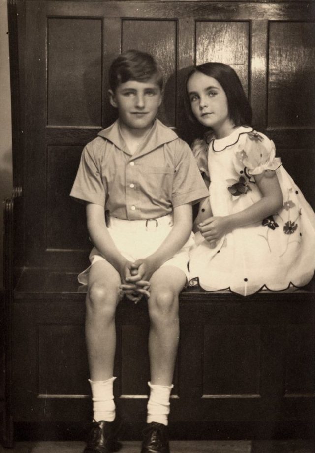 Elizabeth Taylor - Elizabeth Taylor and Her Beloved Brother, Howard Taylor